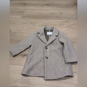 Zara Felt Texture Coat